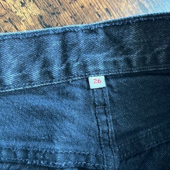 Levi's Deconstructed Skirt in Gimme Danger -26 - Picture 10 of 11